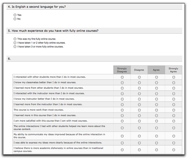 Student survey image